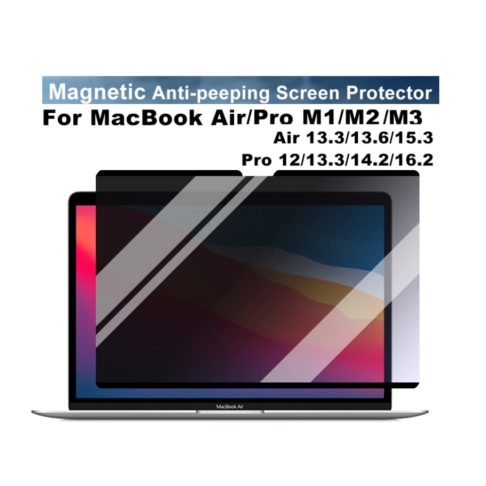 Monitor Privacy Filter - Protecteur d'écran magnétique Anti-regard pour Macbook