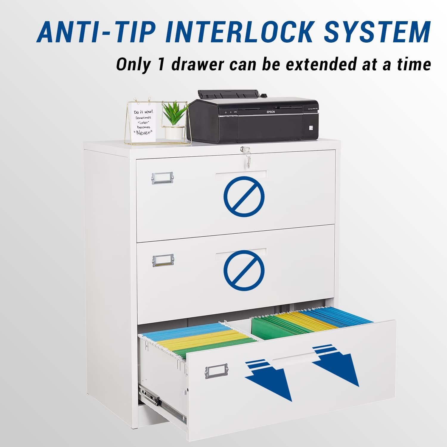 Armoire de classement latérale - Credenza Office Storage avis et prix