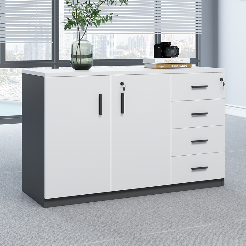 F*-White Armoire de classement - Credenza Office Storage avis et prix