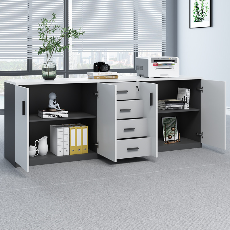 F*-White Armoire de classement - Credenza Office Storage avis et prix